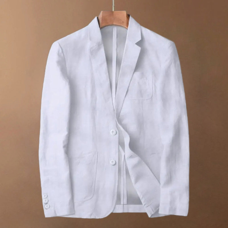 Men's Thin Breathable Single-Western Jacket Under General Anesthesia