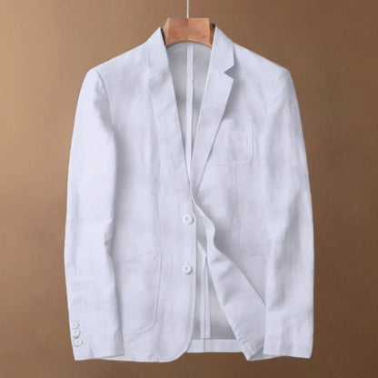 Men's Thin Breathable Single-Western Jacket Under General Anesthesia
