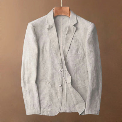 Men's Thin Breathable Single-Western Jacket Under General Anesthesia